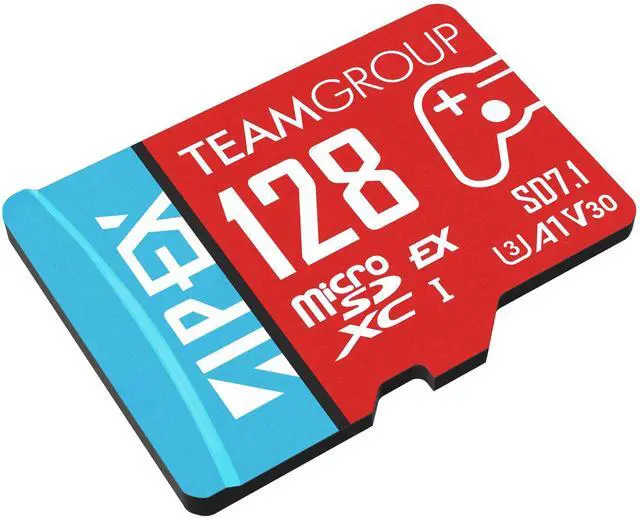 Main image of TEAMGROUP APEX 128GB microSD Express Card, microSDXC Memory Card U3 A1 V30 R/W up to 800/700 MB/s, for Nintendo Switch2, UHS-I Compatible, with Adapter TAPMSDE128GIV30A102
