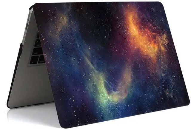Alt view image 3 of 5 - Laptop Case Compatible with MacBook Pro 15 Inch Case 2019 2018 2017 2016 Release Model A1990 A1707 with Touch Bar & Touch ID, Plastic Hard Shell Case Cover & Keyboard Cover Skin, Starry Night