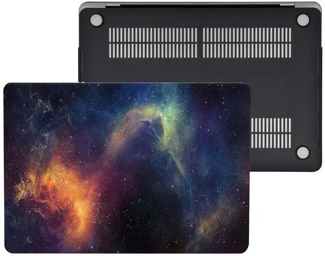 Alt view image 4 of 5 - Laptop Case Compatible with MacBook Pro 15 Inch Case 2019 2018 2017 2016 Release Model A1990 A1707 with Touch Bar & Touch ID, Plastic Hard Shell Case Cover & Keyboard Cover Skin, Starry Night