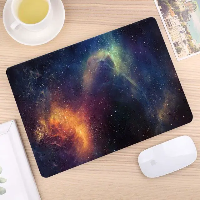 Alt view image 5 of 5 - Laptop Case Compatible with MacBook Pro 15 Inch Case 2019 2018 2017 2016 Release Model A1990 A1707 with Touch Bar & Touch ID, Plastic Hard Shell Case Cover & Keyboard Cover Skin, Starry Night