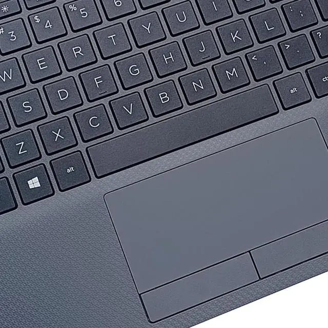 Alt view image 4 of 5 - D-KXCPELE Laptop Replacement-Upper Case Palmrest & Backlit Keyboard Touchpad Assembly for HP 15S-DY,15S-DW,15S-DU Models in Natural Silver with Fingerprint Reader P/N:L52154-001,L94458-001 (Grey)