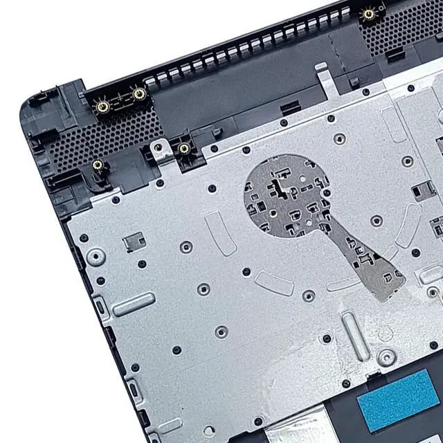 Alt view image 5 of 5 - D-KXCPELE Laptop Replacement-Upper Case Palmrest & Backlit Keyboard Touchpad Assembly for HP 15S-DY,15S-DW,15S-DU Models in Natural Silver with Fingerprint Reader P/N:L52154-001,L94458-001 (Grey)