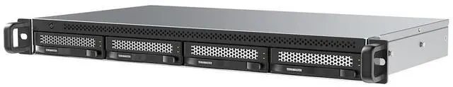 Main image of TERRAMASTER D4-320U Hard Drive Enclosure - 4Bay 1U Rack Mount USB 3.2 Gen2 10Gbps Type-C External USB Storage Compact Chassis Hot Swappable Plug and Play (Diskless)