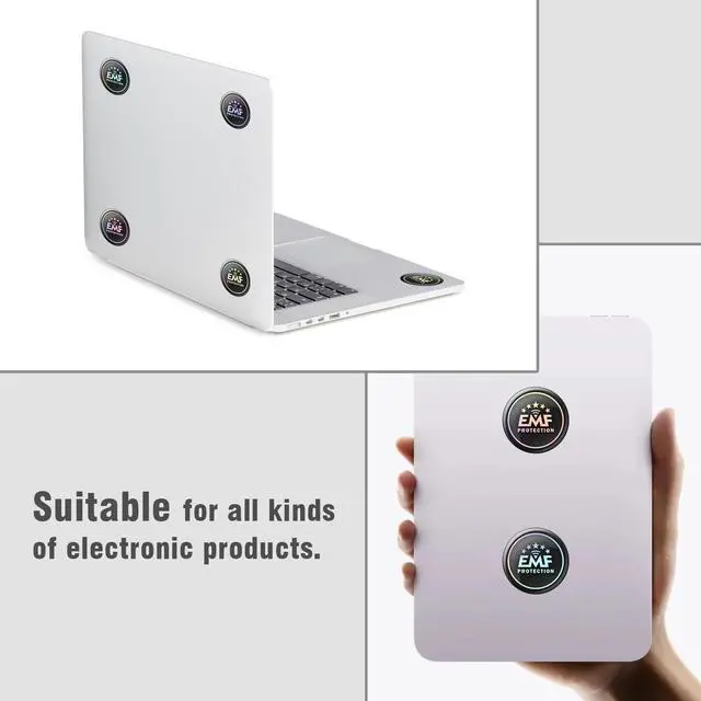 Alt view image 3 of 5 - Protection Stickers for Cell Phones/Laptops/Tablets/All Electronic Devices - Slim Design - Supported by Japanese Technology - 1.1 Inches Circle - (16 Pcs)