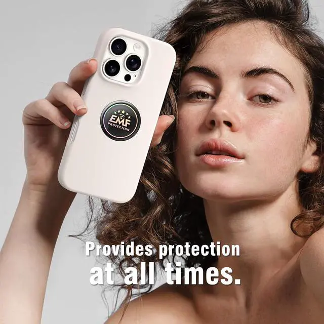 Alt view image 2 of 5 - Protection Stickers for Cell Phones/Laptops/Tablets/All Electronic Devices - Slim Design - Supported by Japanese Technology - 1.1 Inches Circle - (16 Pcs)