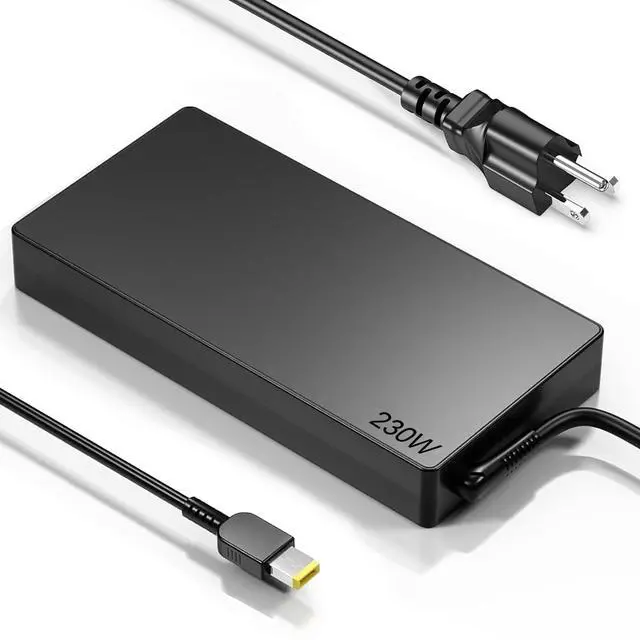 Main image of 230W Laptop AC Charger Compatible with Lenovo Legion 5 7 5P C7 S7 Y910 Y920 Y540 Y545 Y740 Y730 Y900 Y7000, Compatible with Thinkpad P1 P73 P53 P72 P70 P51 P71 P16 230W Laptop Power Adapter Supply