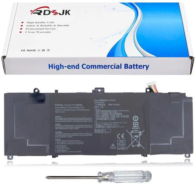 Main image of C41N1903 Laptop Battery for Asus ExpertBook B9 B9400 B9400CE B9400CEA B9400CB B9400CBA B9450 B9450F B9450FA B9450CEA B5 Flip B5302 B5302CBA B5302CE B5302CEA B5302F B5302FBA B5302FE B5302FEA 15.4V 66Wh