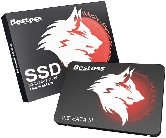 Main image of Bestoss SSD 1TB 2.5 Inch Internal Hard Drive for Pc or Laptop, SATA III 6Gb/s Internal State Drive, Up to 550MB/s, Computer Storage Upgrade for Office, Students, Home Entertainment