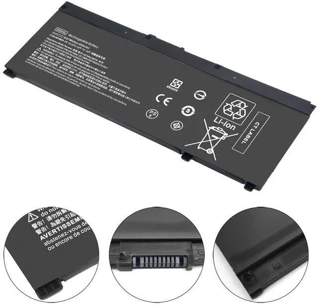 SR04XL Batteria per HP Omen 15-ce0xx 15-dc0xxx 15-dc1xxx 17-cb0xxx Pavilion 15-cb0xx ZBook 15V G5 15-ce021ng 15-ce003nl 15-ce010nl 15-ce005ns 15-ce033ns 15-dc1109nf 917724-855 917678-2B1 HSTNN-DB7W