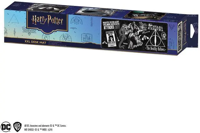 Alt view image 5 of 5 - SUBSONIC - Harry Potter XXL Mouse Pad 900 x 400 mm - Desk Pad with Non-Slip Base, Gaming Mouse Pad - Officially Licensed