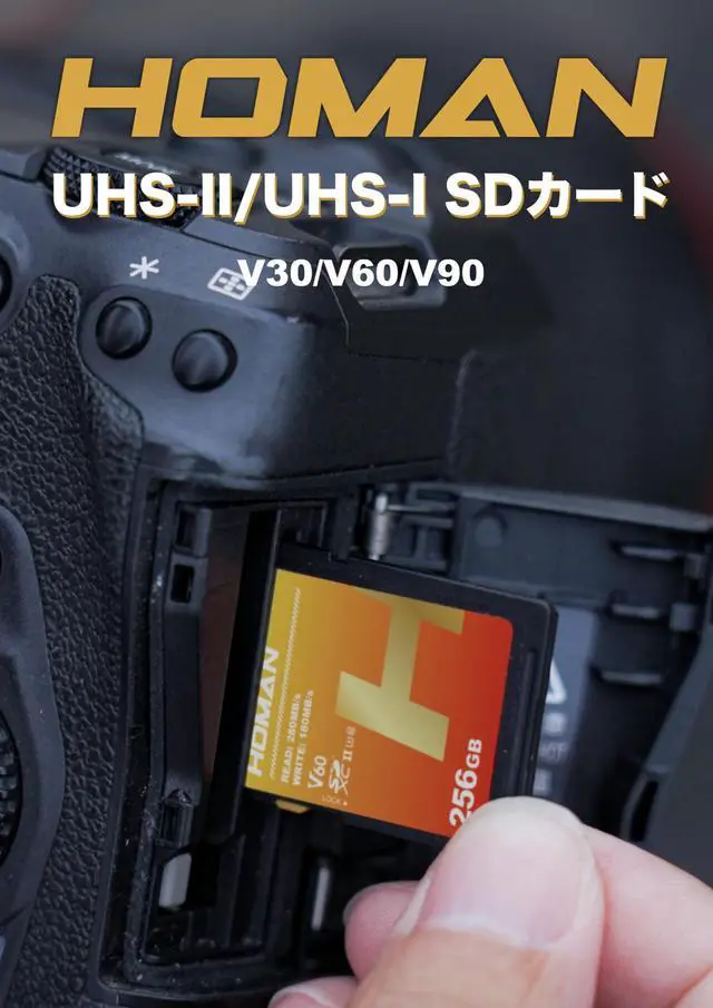 Alt view image 2 of 3 - HOMAN 128GB Extreme SDXC Memory Card, UHS-II, U3, V60,4K UHD Video, Up to 280MB/s Read,for Professional Vloggers, Filmmakers, Photographers & Content Curators