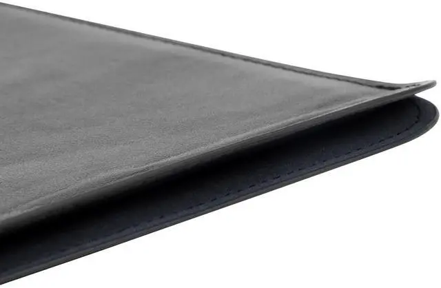 Alt view image 5 of 5 - 13 Inch Laptop Sleeve, Nappa Leather Protective Laptop Case Cover Compatible with MacBook Air M4 2025-2018 & MacBook Pro M2 2022 M1 2020-2016 (Charcoal Gray, 13 Inch MacBook Air/Pro)