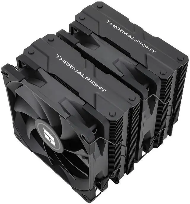 Main image of Thermalright Peerless Assassin 120 Black CPU Air Cooler, 6 Heat Pipes,TL-C12B PWM Fan, Aluminium Heatsink Cover, AGHP Technology, for AMD AM4/AM5/Intel LGA 1700/115X/1851/1200/2066/2011 PA120 Black