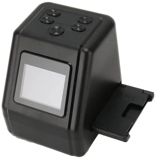 Main image of Film and Slide Scanner with Large 2inch LCD Screen, Converts 135 126 110 Films Slides to Negatives Color Black White JPG Photos, Up to 12MP Old Camera Converter