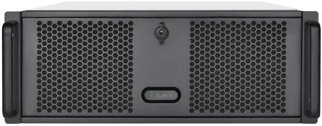 Alt view image 2 of 5 - SilverStone Technology 4U Rackmount Server Chassis with 3 X 5.25 Front Bays with CEB/ATX/mATX/Mitx Support RM400 Cases SST-RM400