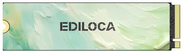 Main image of Ediloca 256GB NVMe M.2 SSD PCIe Gen 3x4, Up to 3000MB/s Read, M.2 2280 Internal Solid State Drive, Dynamic SLC Cache, Compatible with PC, Desktop and Laptops(EN680E)