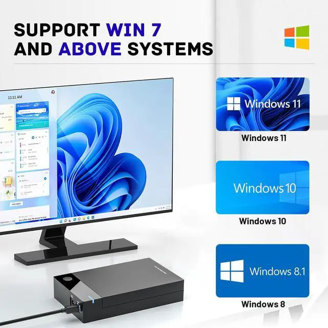 Alt view image 2 of 5 - Kinhank 12TB Retro Gaming Hard Drive, Retro Game Hard Drive with 96000+ Classic Games,Retro Game Consoles Portable Game Hard Drive Disk Compatible with Win-7/8/10/11