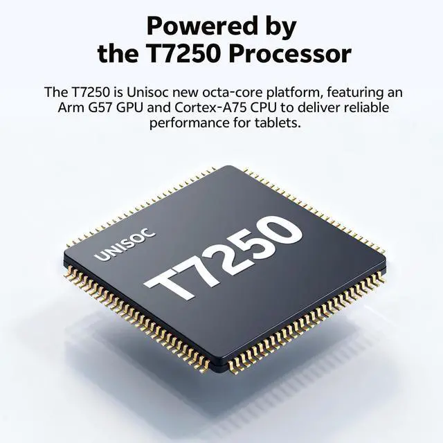 Alt view image 4 of 5 - Android 16 Tablet, 10.1 inch Tablets with Octa-Core Processor, 20GB RAM 128GB ROM 1 TB Expandable, 1280x800 HD IPS Touch Screen, GPS, 8H Battery, WiFi 6, BT 5.2, Dual Camera (Gray)