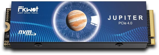 Main image of Fikwot FX910 4TB M.2 NVMe SSD for PS5&PC, PCIe Gen4 2280 Gaming SSD with Heatsink, Up to 7000MB/s, Internal Solid State Drive