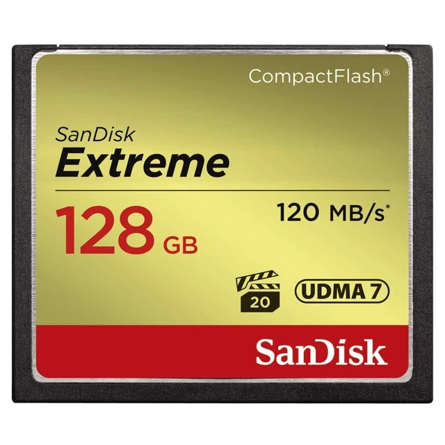 Alt view image 3 of 4 - SANDISK 128GB Extreme CompactFlash Memory Card, UDMA 7