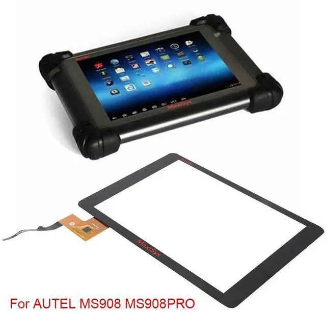 Alt view image 3 of 5 - Touch Screen Replacement for Autel MaxiSYS MS908 MS908 Pro MS908CV 9.7 inch Front Glass Touch Panel Digitizer with Tools(Not Include LCD)
