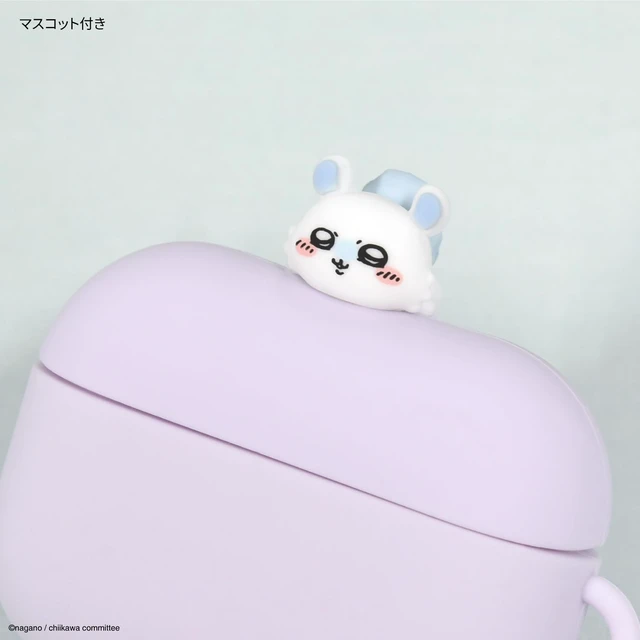 Alt view image 4 of 5 - Gourmandies Chiikawa Airpods Pro (2nd Generation) / AirPods Pro Compatible Silicone Case Momonga CK-34D