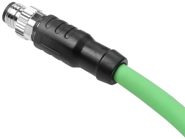 Alt view image 4 of 4 - Alvin's Cables M8 A-Code 4 Pin Male to 4 Pin Female Cable High-Flex Shielded for Beckhoff ZK1090-3132 Industrial Automation EtherCAT Fieldbus 6.6ft/2m
