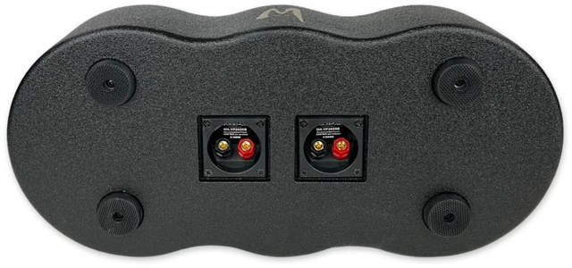 Alt view image 4 of 4 - MENACE AUDIO Dual 6.5" Loaded Midrange Enclosure with 2 x 3.5 Tweeters - Silver Bullets