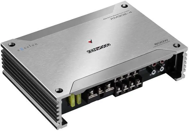 Alt view image 2 of 4 - KENWOOD XM302-4 eXcelon 4-Channel Marine Grade Amplifier for Boats, Cars and ATV's