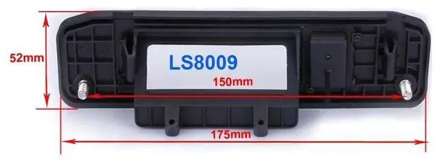 Alt view image 3 of 5 - Navinio rear view back up parking vehichle car camera trunk handle for Mercedes Benz GLK Class X204 ML Class GLA200/GLK200/GLK 260/GLK300/ML350/A180/A200/A260 W205 W166 W176 X166(Model A= 175 * 52 mm)