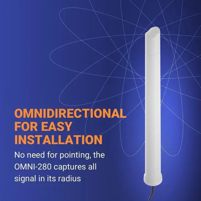 Alt view image 3 of 5 - Poynting OMNI-600 Wideband Omni-Directional Antenna ^^ 2x2 Mimo ^^ 5G Ready ^^ 4G LTE ^^ 617-3800 MHz ^^ 6.2 dBi