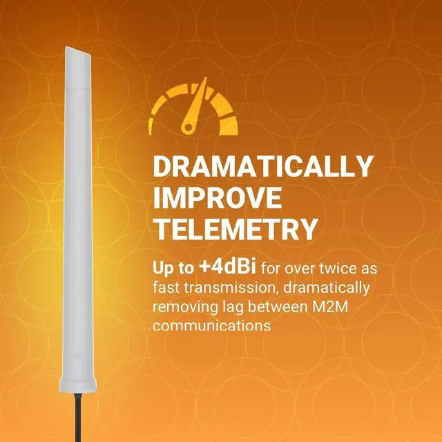 Alt view image 2 of 5 - Poynting OMNI-600 Wideband Omni-Directional Antenna ^^ 2x2 Mimo ^^ 5G Ready ^^ 4G LTE ^^ 617-3800 MHz ^^ 6.2 dBi
