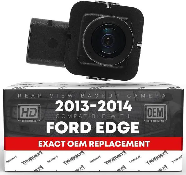 Main image of Rear View Backup Camera - Compatible with 2013-2015 Ford Edge - Reverse Park Assist Camera - OEM ET4Z19G490A, DT4Z19G490A, DT4Z19G490B, 590-415