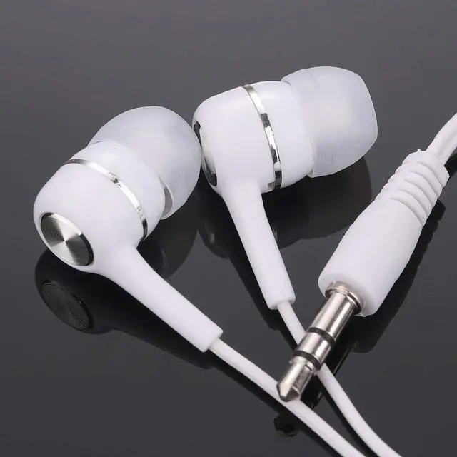 Alt view image 2 of 5 - Yoley Bulk Earbuds Headphones 50 Pack for School Classroom Kids, Wholesale Durable Wired Earphones Class Set to Students Teens and Adult (White)