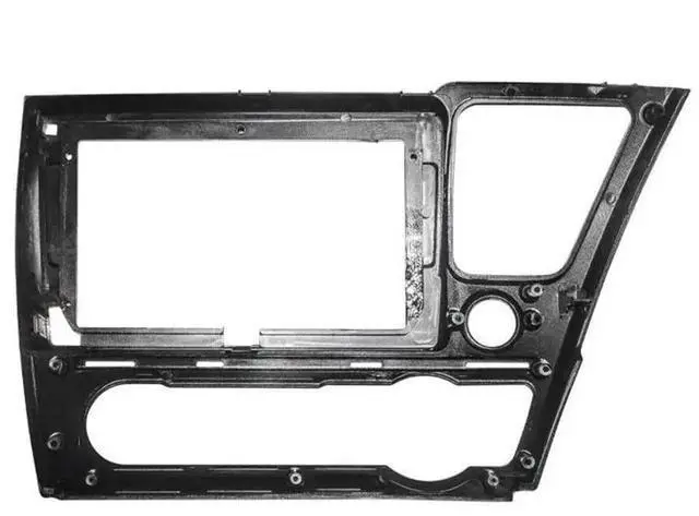 Alt view image 4 of 5 - 9'' Car Radio Stereo Dash Install Kit Fascia Panel Trim fits for Honda Civic 2013-2015 Installation Aftermarket Stereo Headunit
