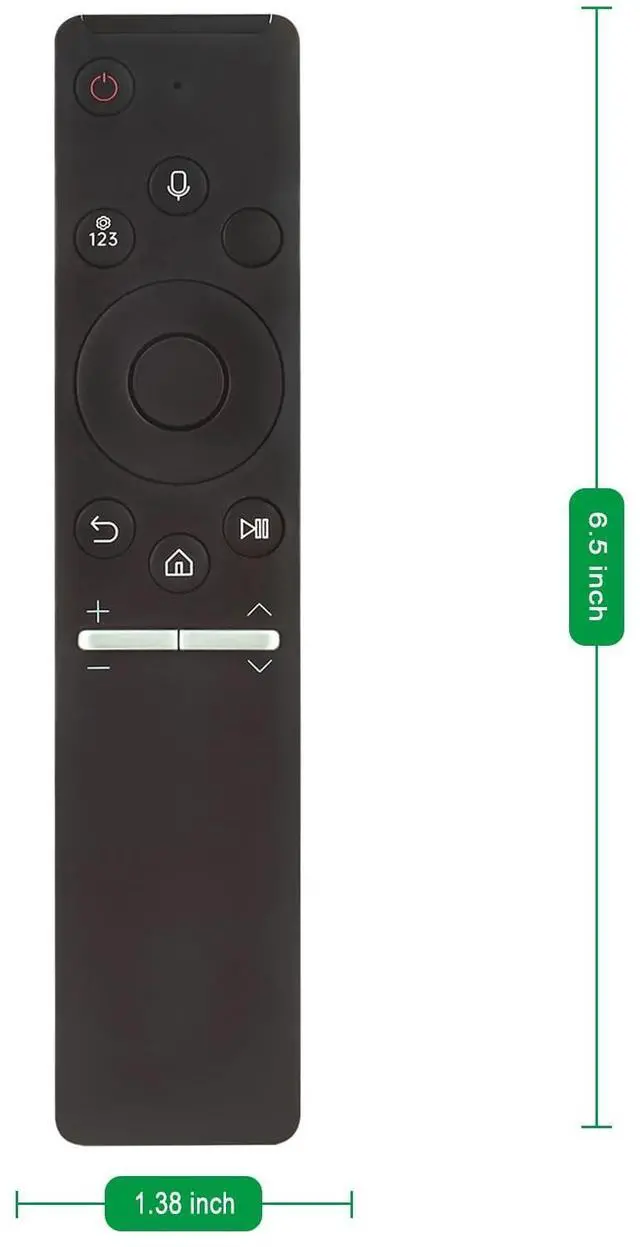 Alt view image 5 of 5 - BN59-01389A Replace Voice Remote Control Compatible with Samsung Smart TV UN85CU7000FXZA UN50CU7000FXZA UN85CU7000D UN43CU7000F UN55CU7000FXZA UN58CU7000FXZA UN50CU7000DXZA UN65CU7000F UN65CU700