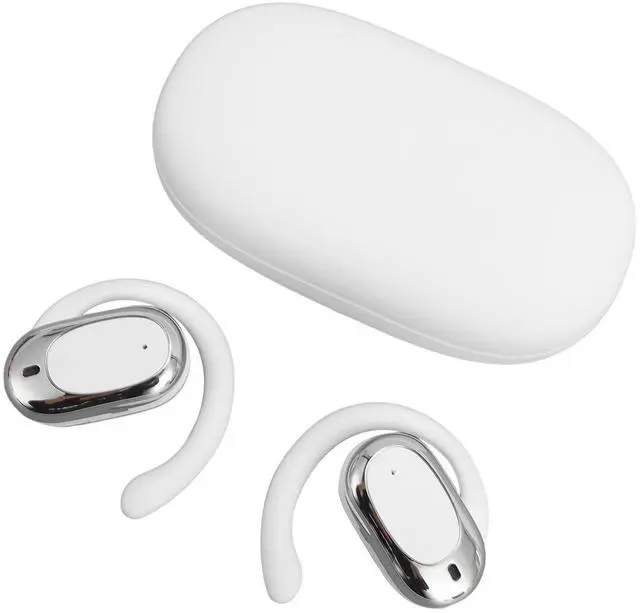 Alt view image 4 of 5 - LUCKDANO Bluetooth Translation Earphones Bluetooth 5.49 Translation Earphones, 144 Languages, Noise Cancellation, Touch Control, Wireless Earbuds, White. (White)