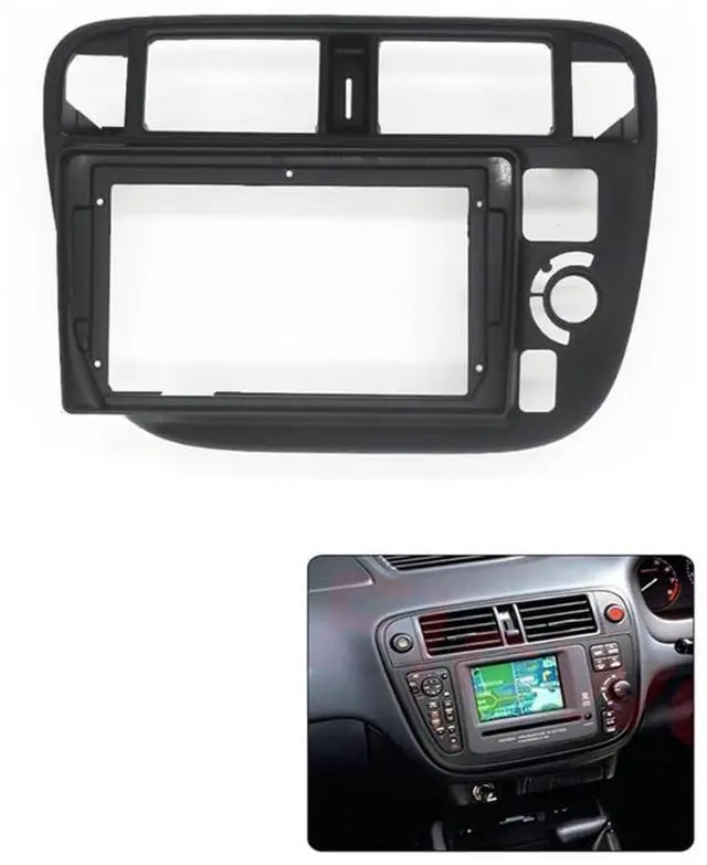 Main image of 9'' for 1996-1999 Honda Civic (EK3/EK9) Car Radio Stereo Audio Frame Fascia Bezel Trim Kit