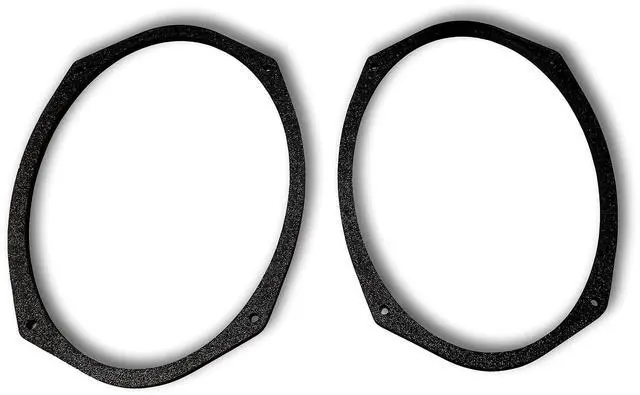 Main image of 1 Pair - 6"x9" 6x9 Speaker Depth Spacers/Extension Rings/Extender/Stackable - SPKBRK012 (1" Thick)
