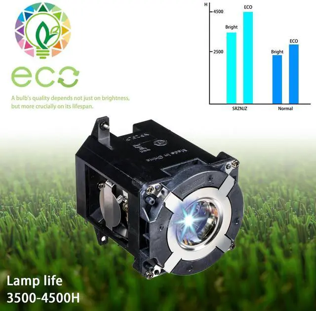 Alt view image 2 of 5 - SRZNJZ NP26LP Original Replacement Projector Lamp Bulb for NEC NP-PA622U NP-PA571W NP-PA621X NP-PA622U NP-PA672W NP-PA722X with Housing