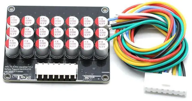 Main image of 6S 7S 5.5A Capacitor Active Equalizer Balancer LFP Lifepo4 Lithium Lipo/Titanate LTO Battery Energy Transfer Active Equalization Module Faster Whole Group Balancer