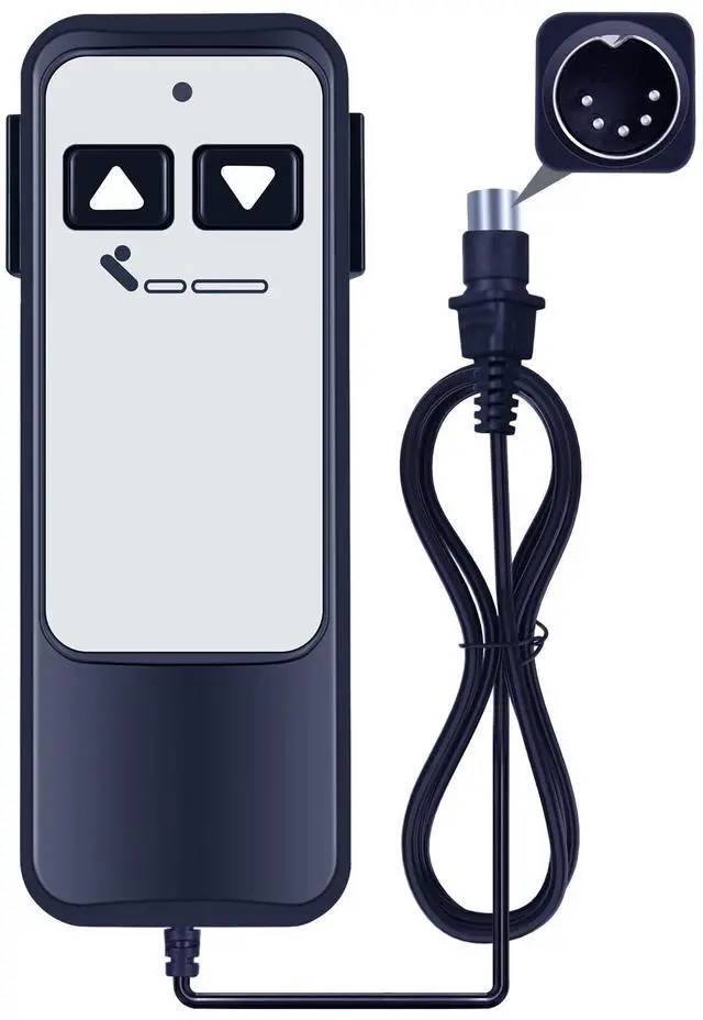 Main image of HZIME New Replacement Remote Control Compatible for Richmat HJH5, for Matt. Firm 50 Series, for Leggett and Platt Bas-X HC Series Adjustable Bed Base