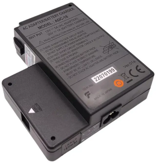 Main image of LITKEQ AC Adapter Battery Charger ADC-18 for Fujikura FSM-70S FSM-70S+ FSM-80S FSM-80C FSM-70R FSM-70R+ Fusion Splicer