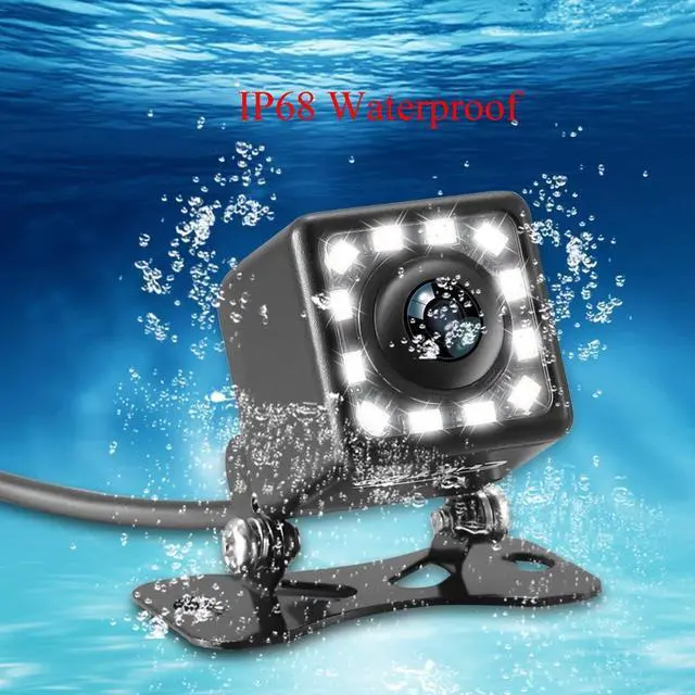 Alt view image 4 of 5 - aSATAH 12 LED Car Rear View Camera for BMW E81 E87 E87N M1 F20 F21/ BMW M6 E63 E64 E64N F12 F13 F06/ Z4 E85 E86 E89 & Waterproof and Shockproof Reversing Backup Camera (12 LED)