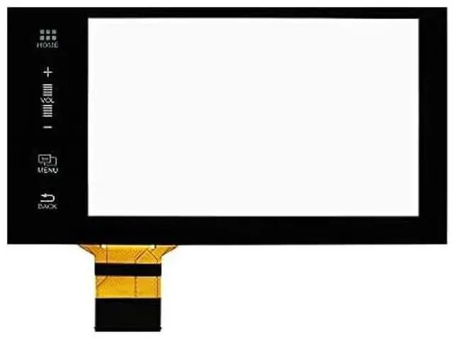 Alt view image 2 of 5 - 7" Touch Screen Digitizer Compatible with Honda Accord Navigation Display 2016-2017