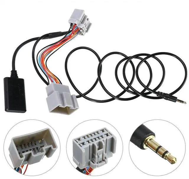 Alt view image 2 of 5 - Car Bluetooth Aux Adapter Cable Radio Cars Electronics Accessories Bluetooth aux Replacement Compatible with C30/S40/V40/V50/S60/S70/C70