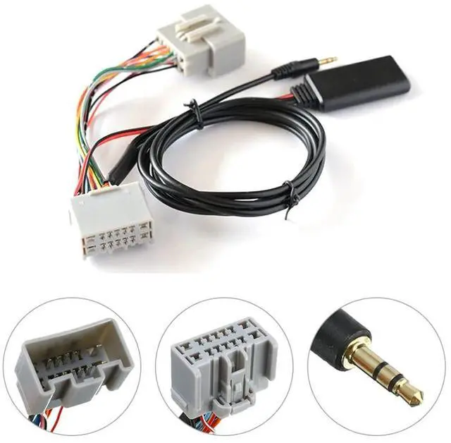 Alt view image 3 of 5 - Car Bluetooth Aux Adapter Cable Radio Cars Electronics Accessories Bluetooth aux Replacement Compatible with C30/S40/V40/V50/S60/S70/C70