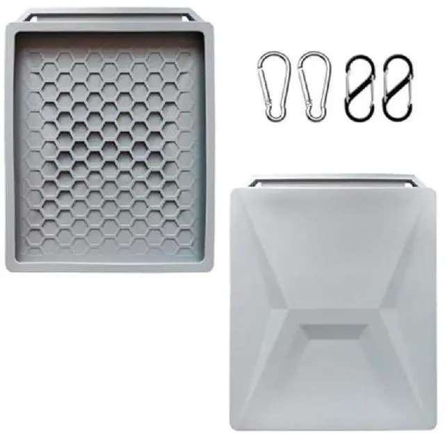 Main image of Aiwi Space Starlink Mini Protective Cover Case, All Purpose Silicone Protective Case for Starlink Mini Dish with 2 Sets Additional Securing Buckles for Travel and Outdoor (Grey)