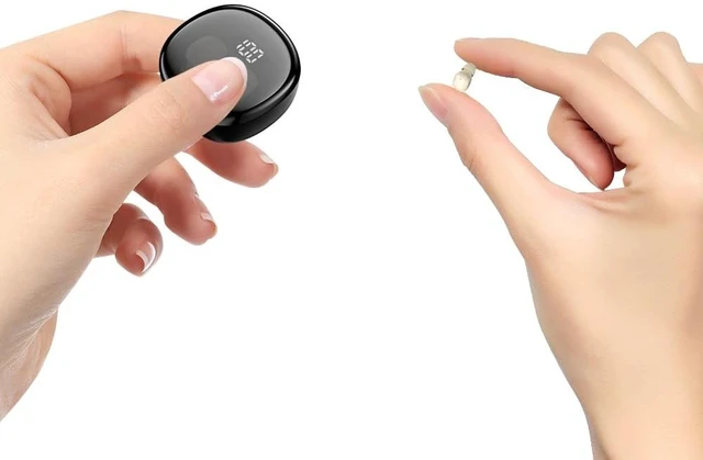 Main image of TMGADTDU Mini Invisible Wireless Bluetooth Earbuds, Beige