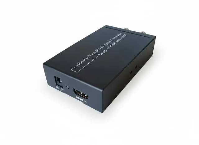 Alt view image 2 of 4 - JOMOCARE HDMI to SDI Converter, Support 1080P HDMI to 3G-SDI/HD-SDI Adapter, 2 Way SDI Converter, Dual SDI Output for Camera Home Theater